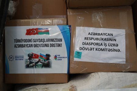 Azərbaycan diasporu Ordumuza və mülki əhaliyə yardım göndərir
