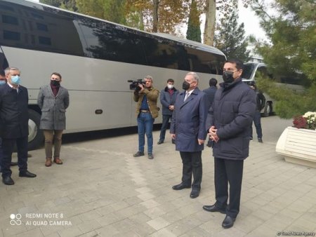 Prezidentin köməkçisi xarici diplomatlarla Tərtərdədir - FOTO+YENİLƏNİB