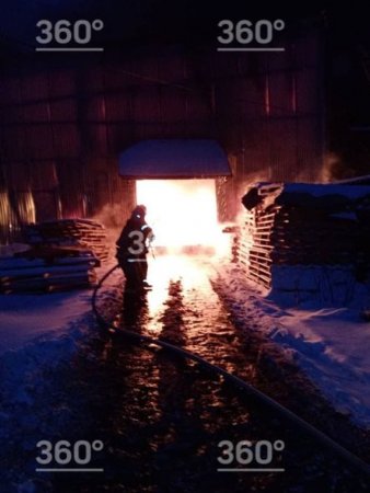 Rusiyada mebel fabrikində dəhşətli yanğın başlayıb - YENİLƏNİB + FOTO/VİDEO