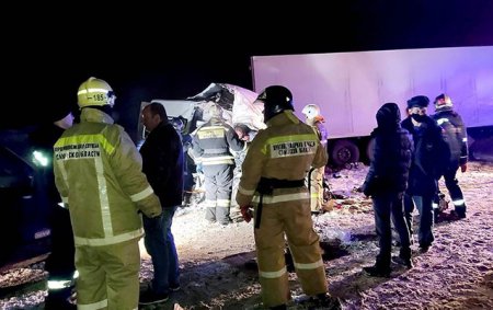 Rusiyada ağır yol qəzası - 10 nəfər öldü, 14 nəfər yaralandı