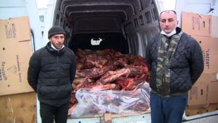 10 ton ölmüş heyvan əti satan şəxslər saxlanılıb - FOTO/VİDEO