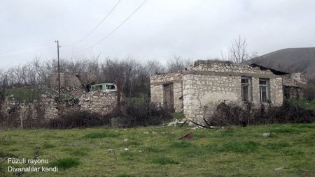 Füzuli rayonunun Divanalılar kəndinin görüntüləri – VİDEO