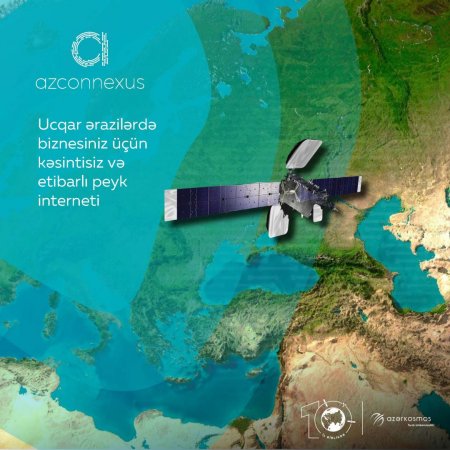 “Azconnexus” peyk internet platformasını istifadəyə verildi