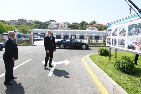İlham Əliyev “Binəqədi” yarımstansiyasının açılışında - FOTO