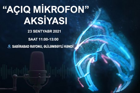 AÇIQ MİKROFONUN NÖVBƏTİ ÜNVANI BƏLLİ OLDU