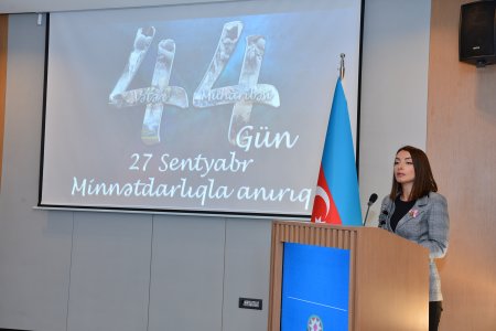 27 Sentyabr 2021-ci il tarixində, Xarici İşlər Nazirliyində "Anım Günü" ilə bağlı tədbir keçirilib - Foto - Video