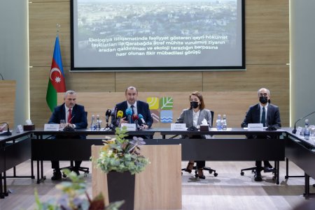 Qarabağda ekoloji tarazlığın bərpası müzakirə edilib (FOTO)