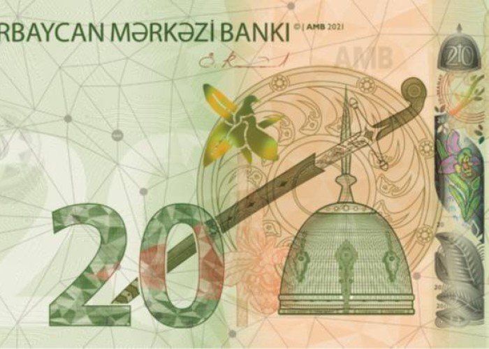Yeni 20 manatlıq əskinaslar tədavülə buraxıldı