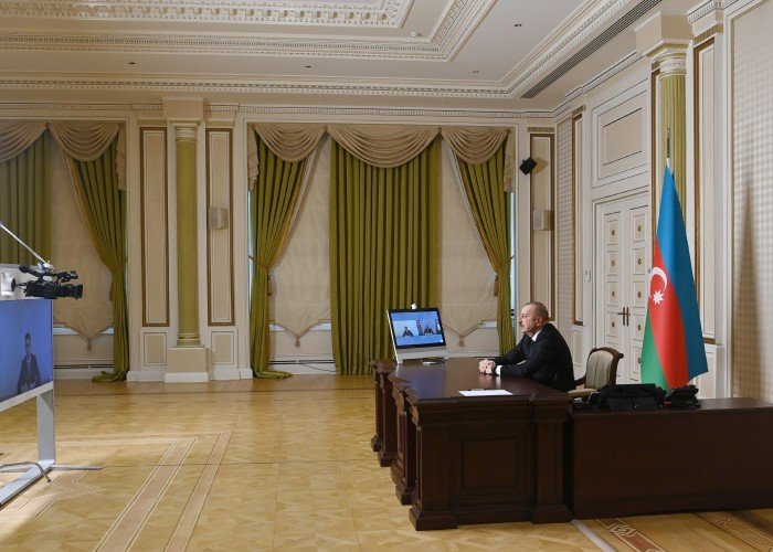 Prezident Şahin Seyidzadəni videoformatda qəbul etdi