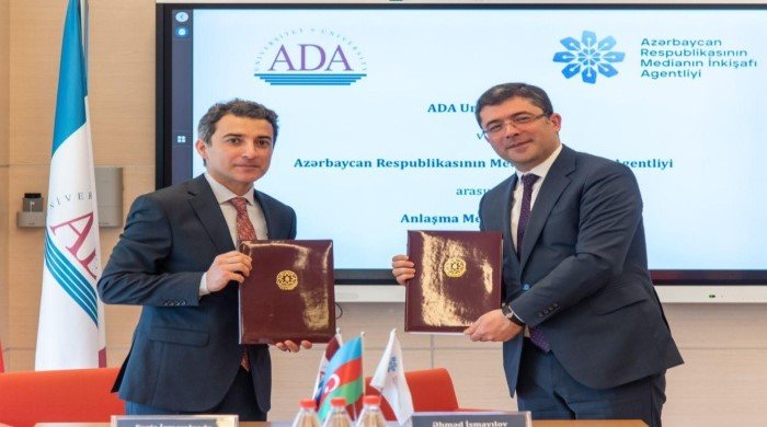 MEDİA və ADA Universiteti arasında memorandum imzalandı