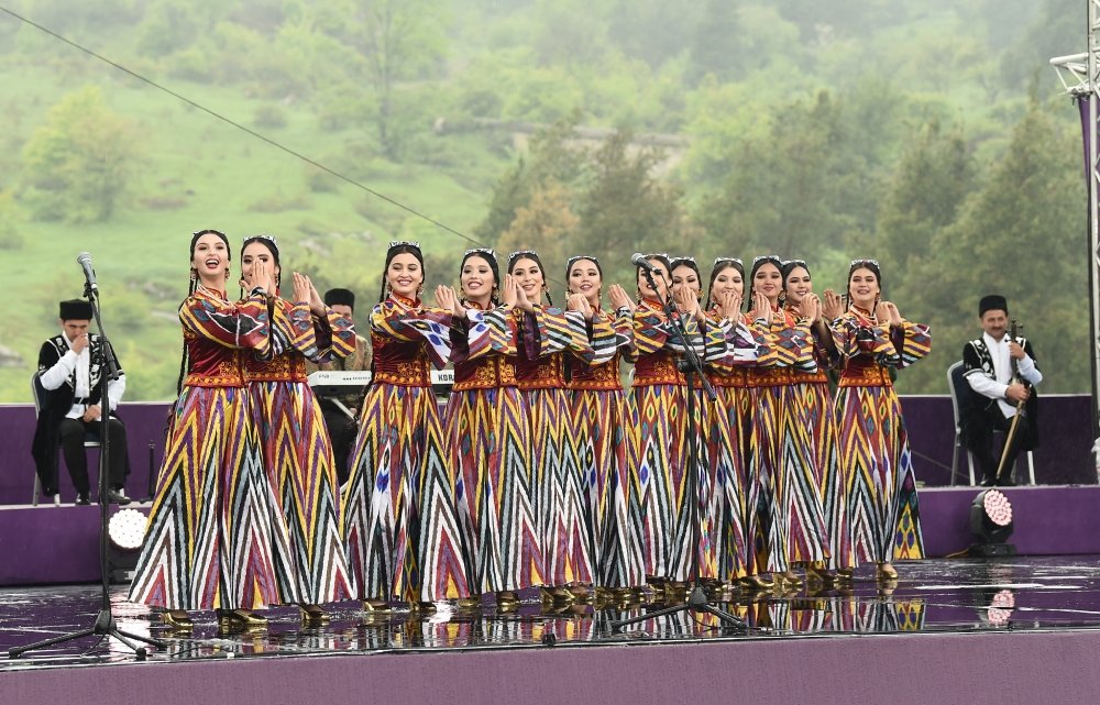 Şuşadakı “Xarıbülbül” festivalından - Fotolar