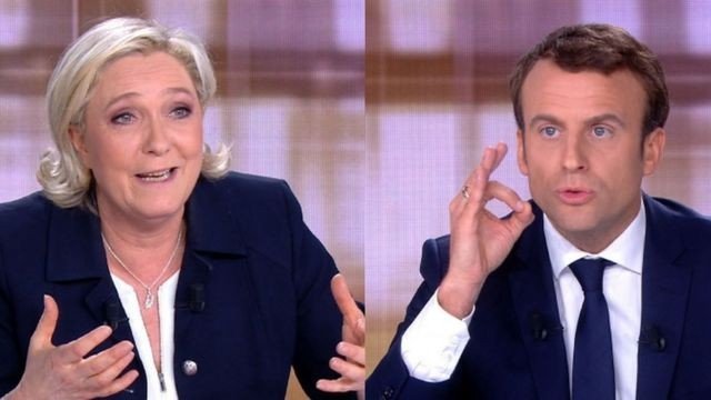 Le Pen Makronu "yalançı" adlandırdı
