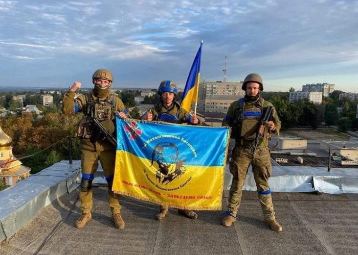 Ukrayna ordusu Xarkovun bu şəhərini azad etdi