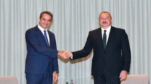 Prezident Sofiyada Yunanıstanın Baş naziri ilə görüşdü - Foto