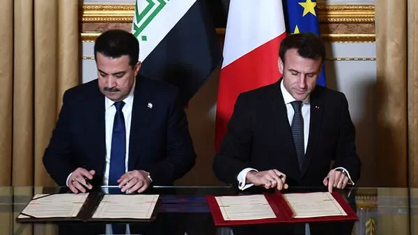 İraq və Fransa arasında strateji tərəfdaşlıq müqaviləsi imzalanıb -