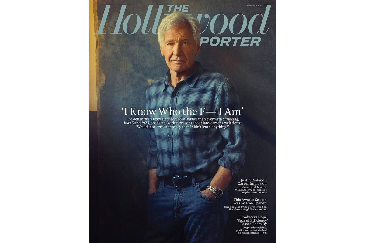 80 yaşlı Harrison Ford “The Hollywood Reporter” jurnalının yeni üz qabığı üçün poza verib