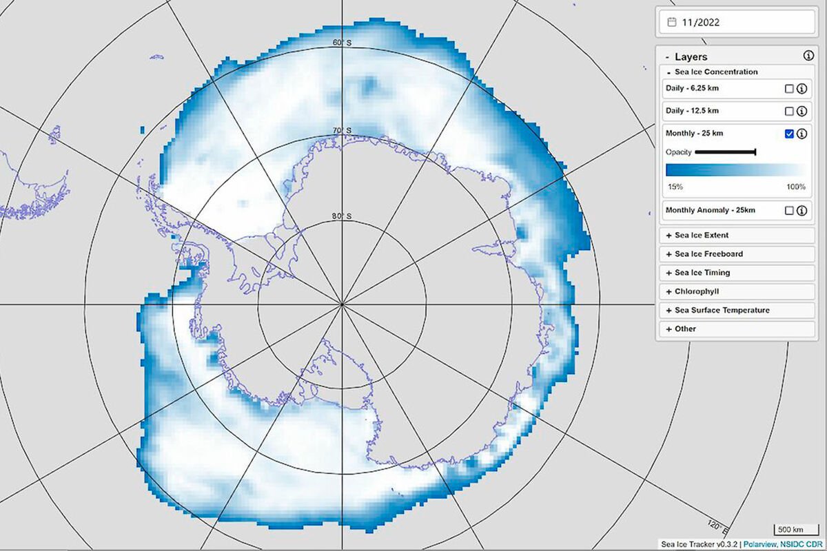 Alimlər naviqasiyanı sadələşdirmək üçün Antarktika buzunun interaktiv xəritəsini yaradıblar