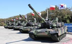 Cənubi Koreyadan sifariş edilən yeni K2 tankları və K9 haubitsalar alındı -