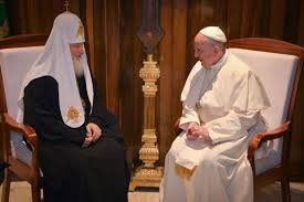 Papa Patriarx Kirilllə görüşmək niyyətindədir