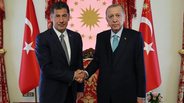 Prezident Erdoğan ATA İttifaqının lideri Sinan Oğanla görüşdü -
