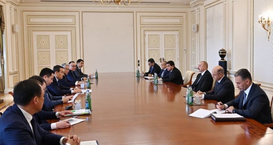 Prezident İlham Əliyev: Bakı və Astana əməkdaşlığın inkişafı üçün böyük potensiala malikdir