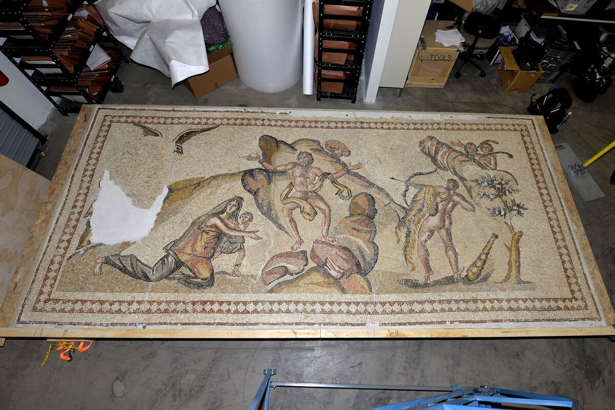 ABŞ sakini Suriyadan qədim Roma mozaikalarını qanunsuz ixrac etməkdə təqsirli bilinib