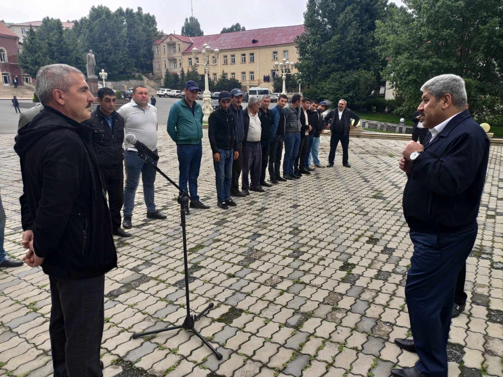 Həftənin sonuncu “Açıq mikrofon” aksiyası Daşkəsən rayonunda keçirildi