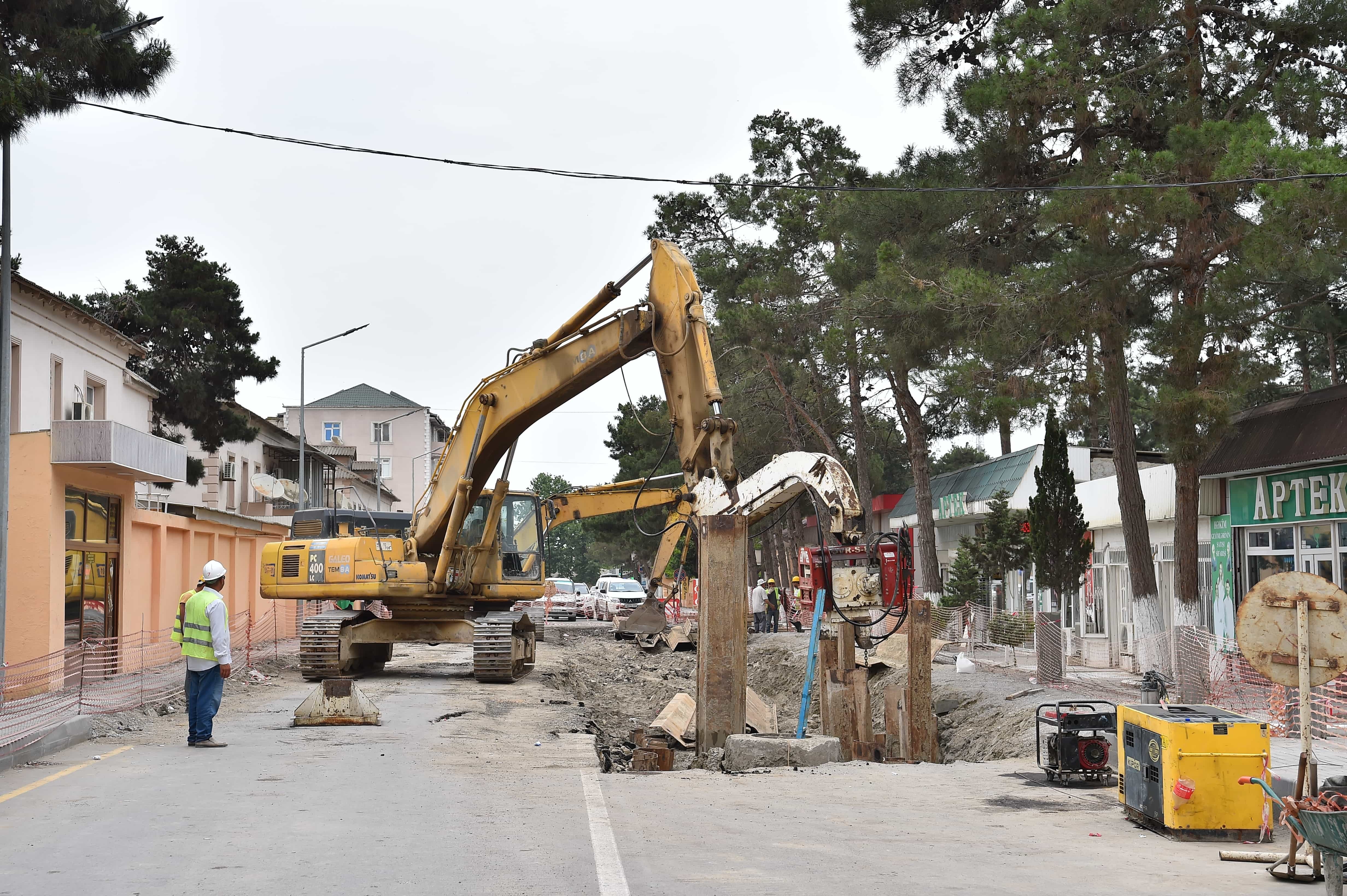 Neftçala şəhərində əhalinin içməli su təchizatı və kanalizasiya xidmətlərindən istifadəsinin yaxşılaşdırılır