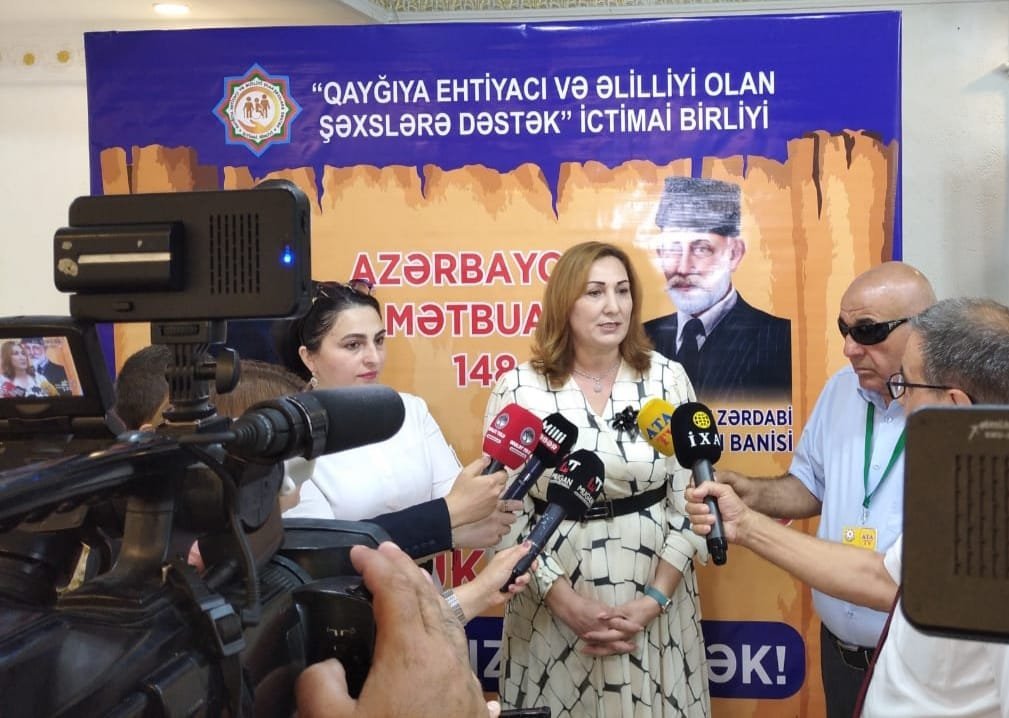 QHT rəhbəri Yasəmən Qəyyumlu "Peşəkar Jurnalistlərlə Böyük görüş" adlı tədbir keçirib