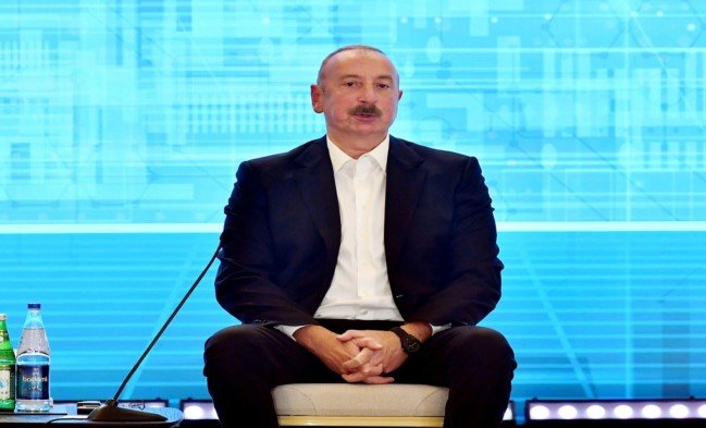 Prezident Qlobal Media Forumunda Transxəzər layihəsindən DANIŞIB