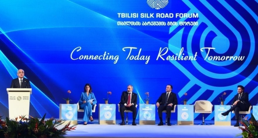 Tbilisidə keçirilən IV Beynəlxalq İpək Yolu Forumunda Azərbaycanın regiondakı rolu xüsusi qeyd olunub