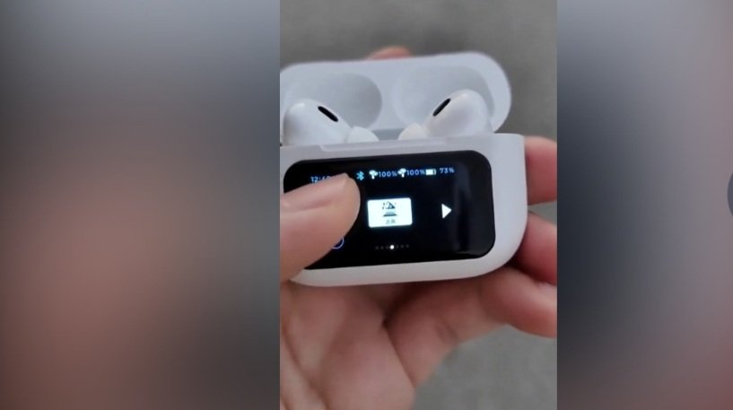 Apple patenti əsasında sensor ekranlı AirPods Çində nümayiş etdirilib