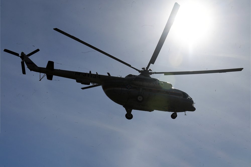 Fövqəladə Hallar Nazirliyi: Mi-8 helikopteri Kamçatkada uçqundan sonra turistləri təxliyə edir