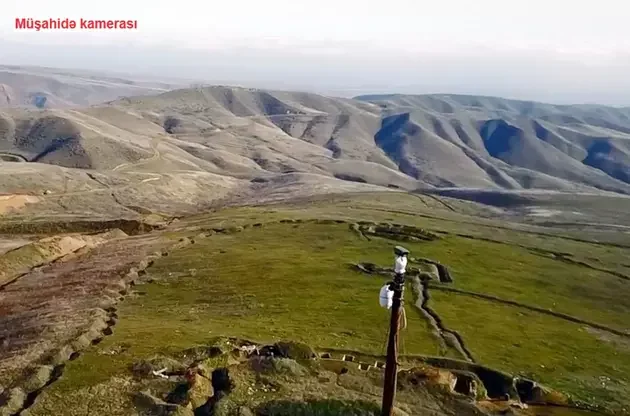Azərbaycan Qarabağı işğalçılar tərəfindən quraşdırılmış yüzlərlə müşahidə kamerasından təmizləyib