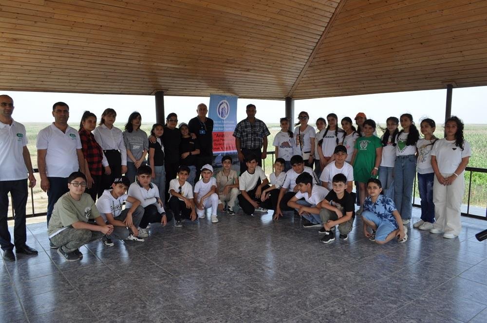 “Yaşıl düşüncənin yerlərdə təşviqi” layihəsinin iştirakçıları Şirvan Milli Parkında biomüxtəlifliyin qorunması təcrübəsi ilə tanış olublar