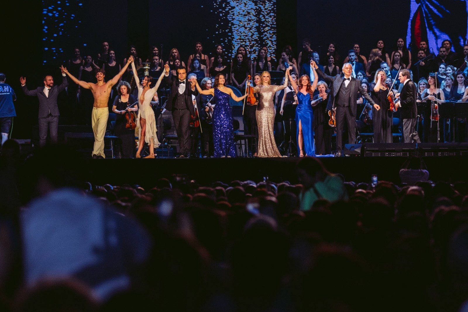 İstanbulda məşhur tenor Andrea Bocellinin 30 illik yubiley konserti keçirilib -