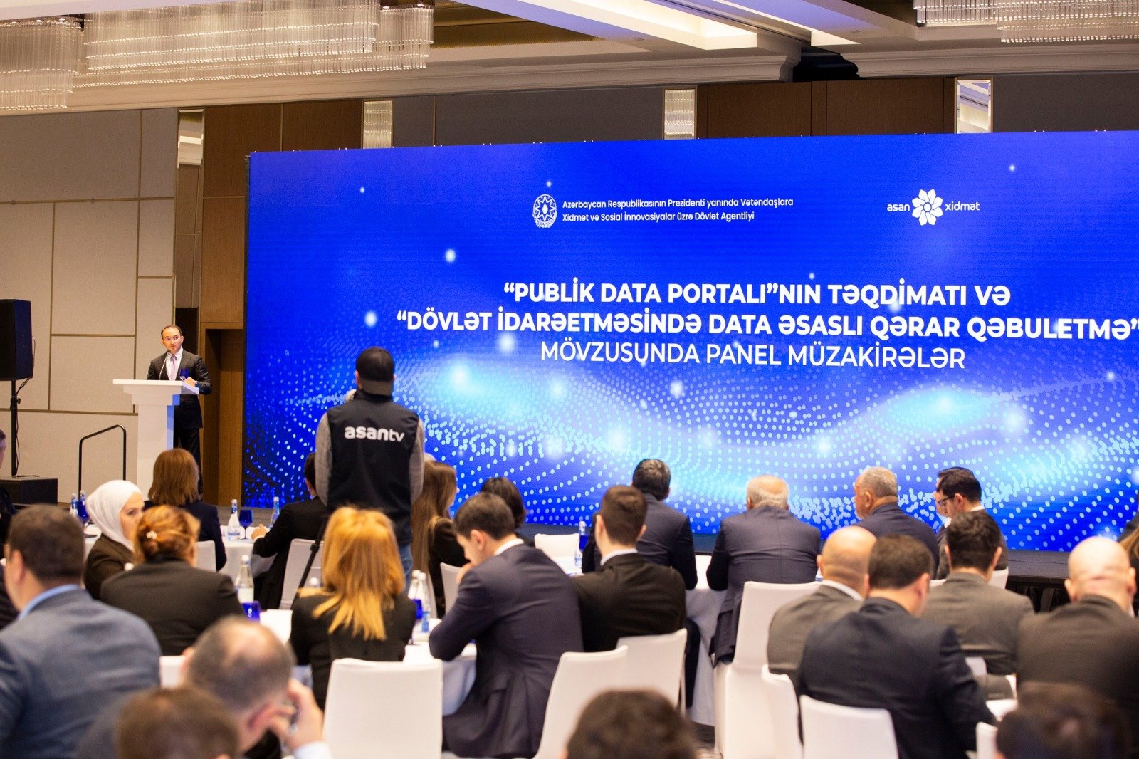 “ASAN xidmət”in “Publik data portalı" və süni intellekt həlləri təqdim olunub