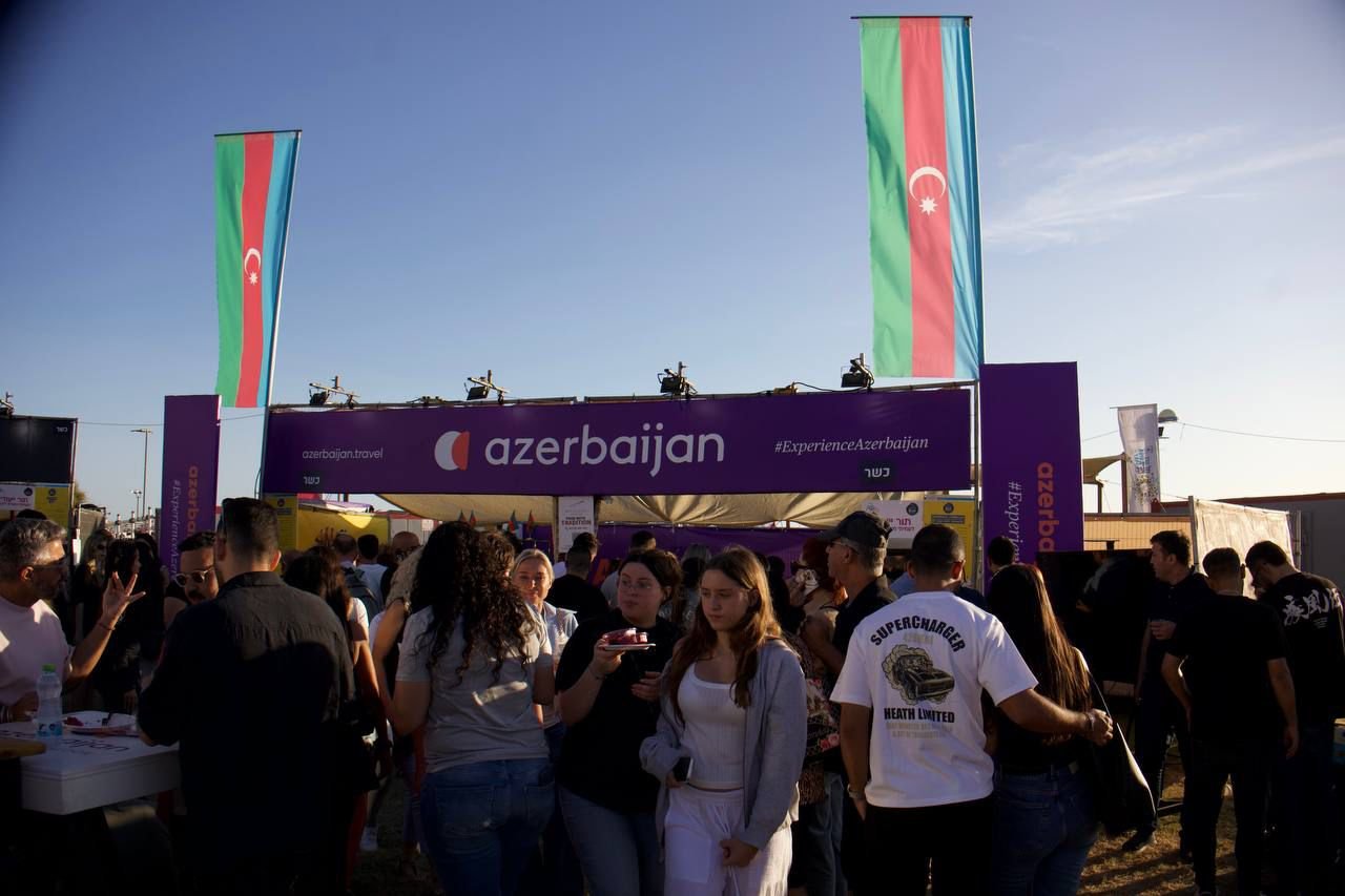 Azərbaycan “Tel Aviv EAT 2025” qida festivalında təmsil olunur