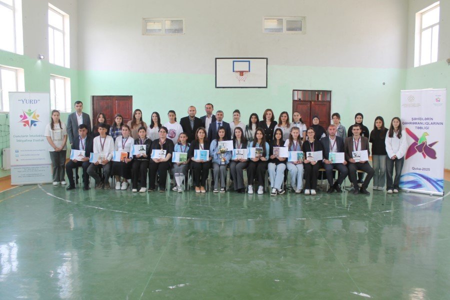 Qubada “Konstitusiya və Suverenlik ili”nə həsr olunmuş intellektual oyun keçiriib - FOTOLAR
