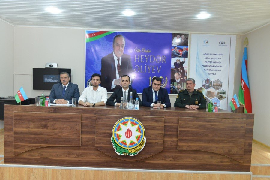 Gənc məhbuslarla görüş keçirildi - yeni layihə təqdim olundu