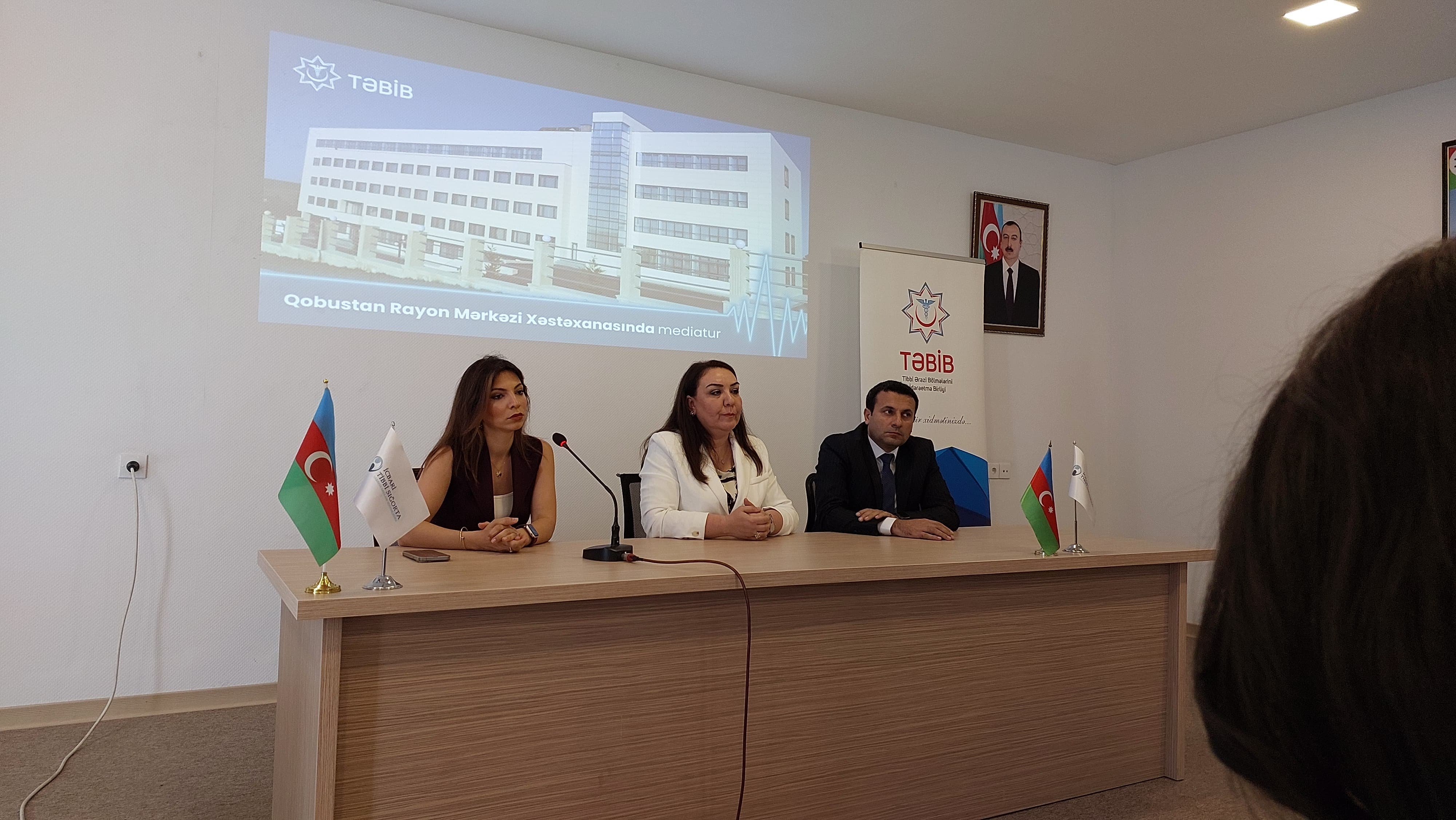 Qobustan Rayon Mərkəzi Xəstəxanasına mediatur təşkil olunub