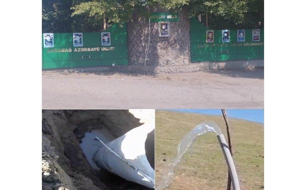 Masallı rayonunun Sığdaş kəndində əhalinin içməli su ilə təminatı yaxşılaşdırılır