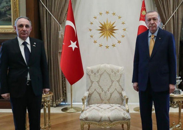 Rəcəb Tayyib Ərdoğan Kamran Əliyevi qəbul edib
