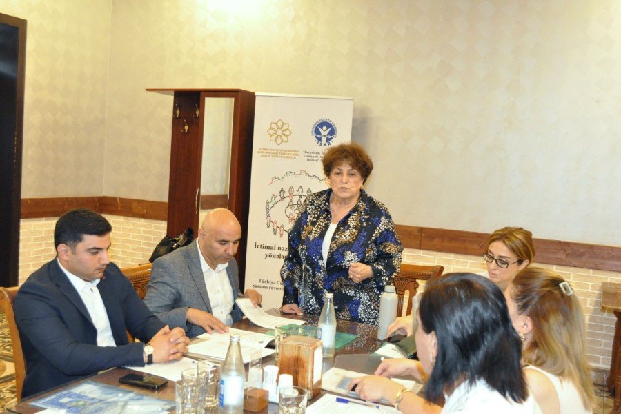 “İctimai nəzarətin təşviqinə yönələn təşəbbüslər” layihəsi həyata keçrilib - FOTOLAR
