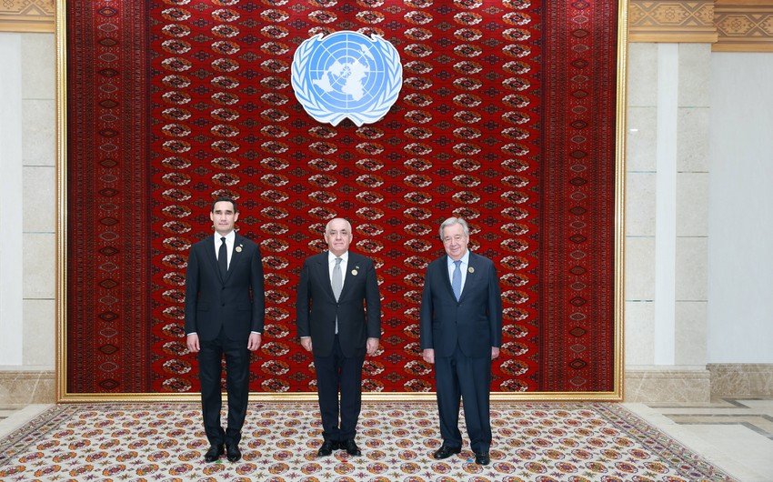 Türkmənistan Prezidenti Azərbaycanın Baş nazirini qəbul edib