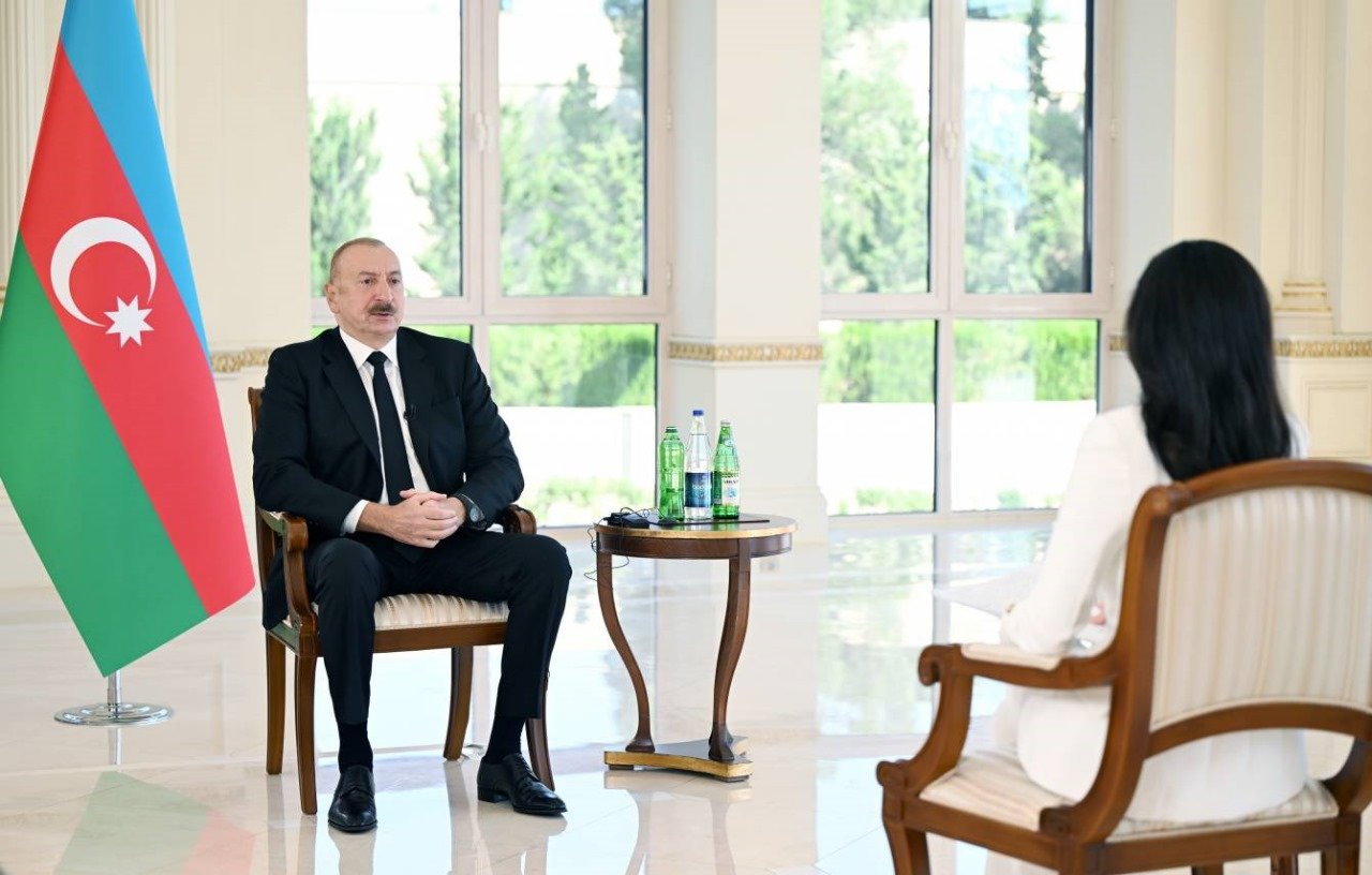 Cənab Prezident Əliyevin “ Əl-Ərəbiyyə” telekanalına müsahibəsi  zamanı verdiyi mesajlar
