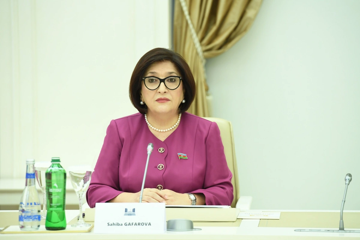 Sahibə Qafarova: Çindən olan parlamentarilərlə əməkdaşlığın daha da gücləndirilməsinə xüsusi önəm verir