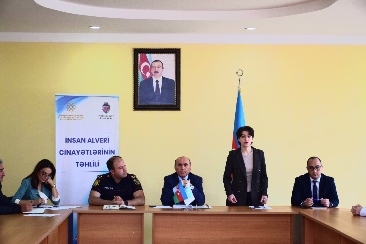 Masallıda “İnsan alveri cinayətlərinin təhlili” layihəsi çərçivəsində görüş keçirilib