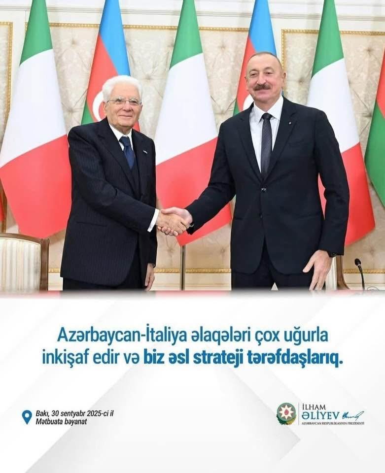 İtaliya–Azərbaycan əlaqələri
