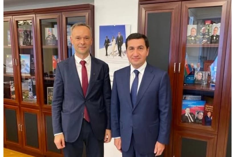 Hikmət Hacıyev Litva səfiri ilə müzakirələr apardı